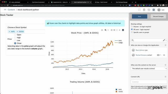 Posit Connect | Provide Authenticated Access to Your Data Products