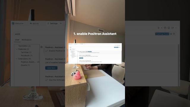 Let's try Positron Assistant for the first time together