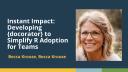 Instant Impact: Developing {docorator} to Simplify R Adoption for Teams (Becca Krouse, GSK)